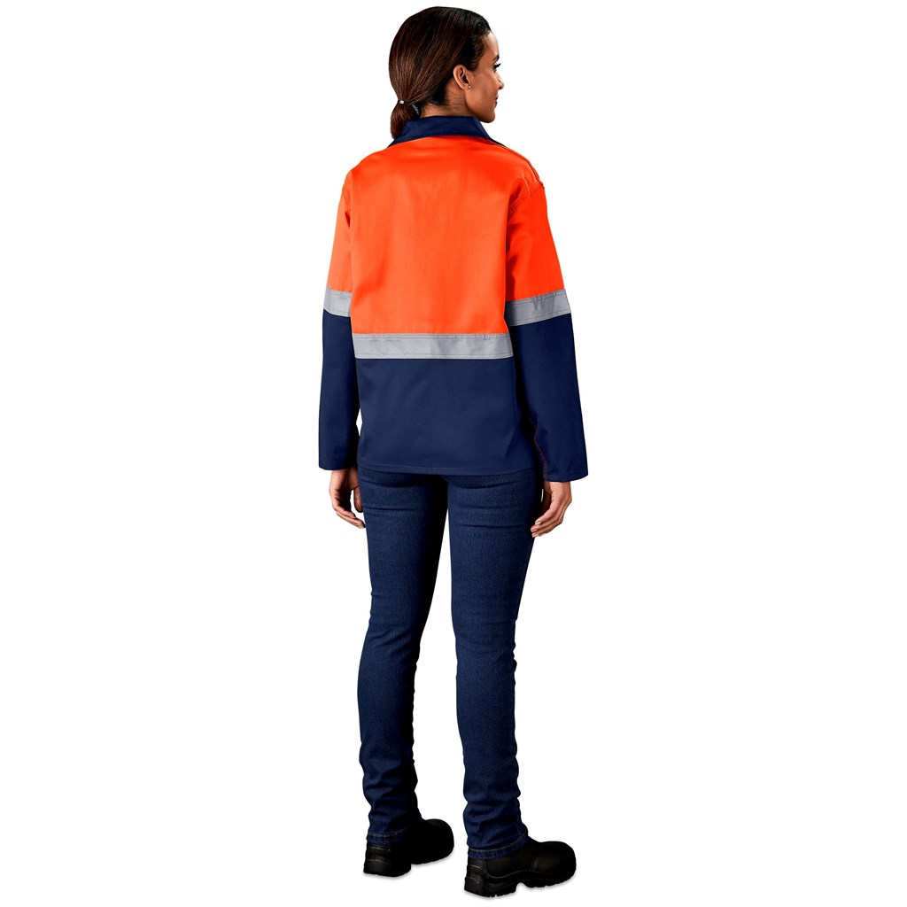 Traffic Premium Two-Tone Hi-Viz Reflective Jacket - Image 2