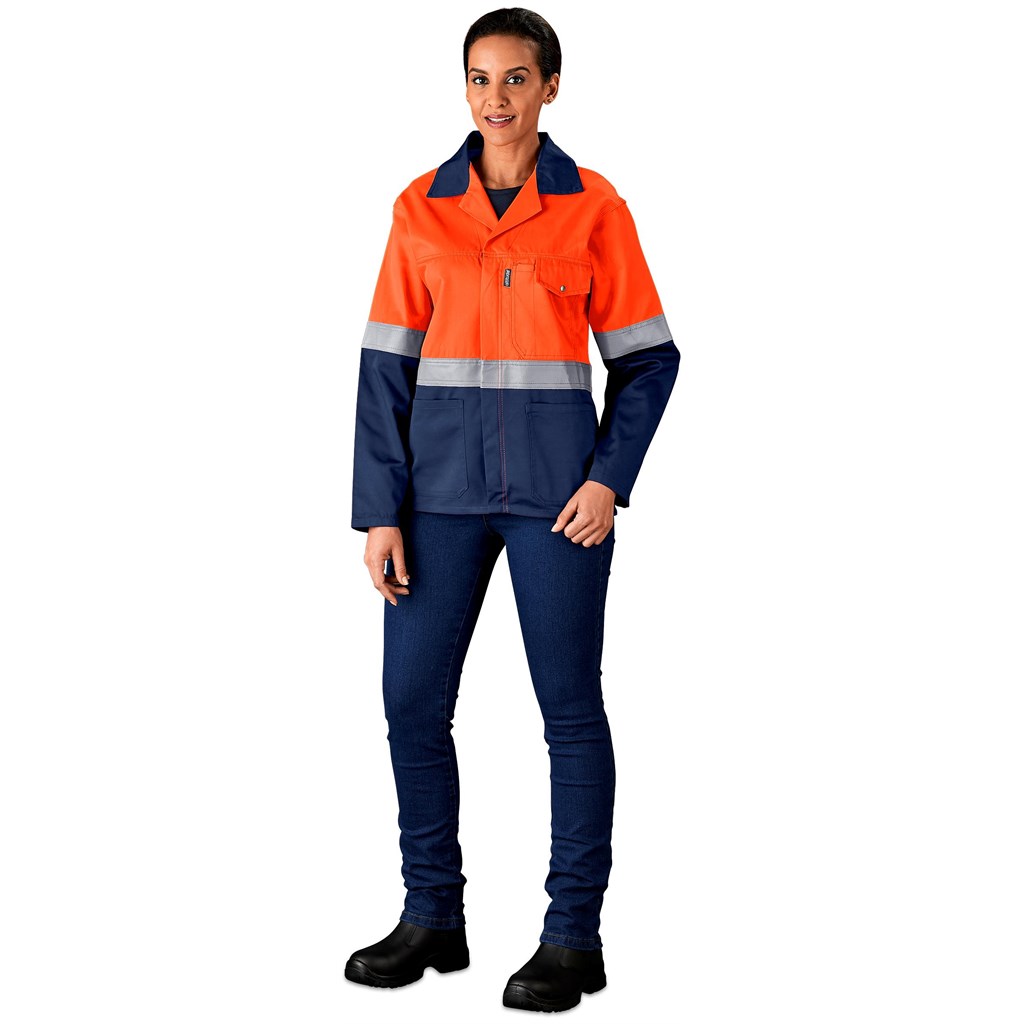 Traffic Premium Two-Tone Hi-Viz Reflective Jacket - Image 12