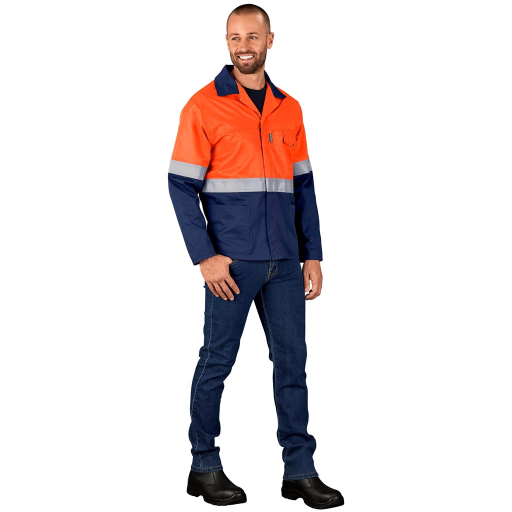 Traffic Premium Two-Tone Hi-Viz Reflective Jacket - Image 16