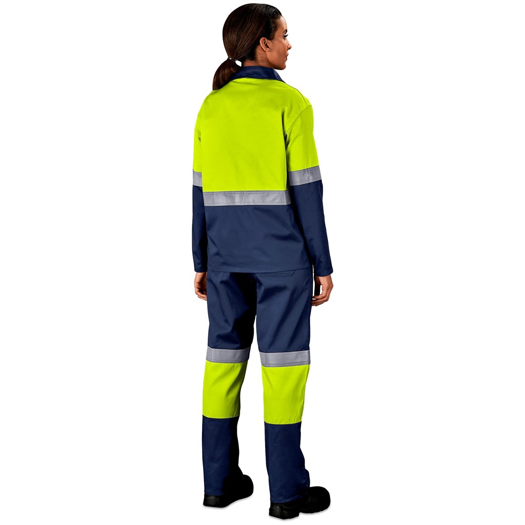 Traffic Premium Two-Tone Hi-Viz Reflective Jacket - Image 9