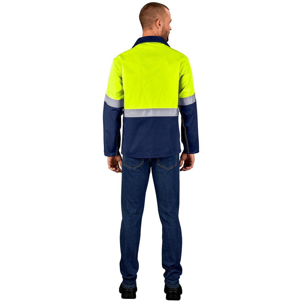 Traffic Premium Two-Tone Hi-Viz Reflective Jacket - Image 13