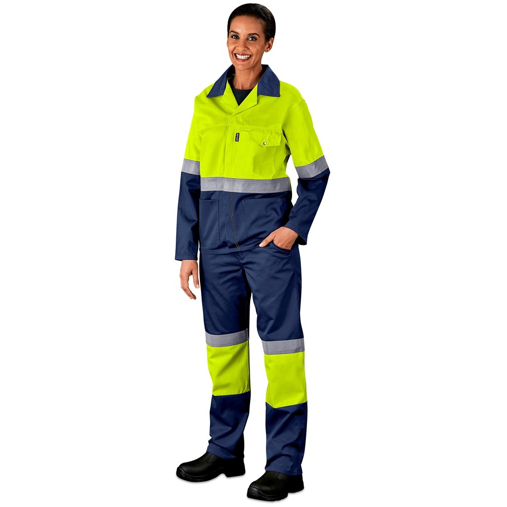 Traffic Premium Two-Tone Hi-Viz Reflective Jacket - Image 7