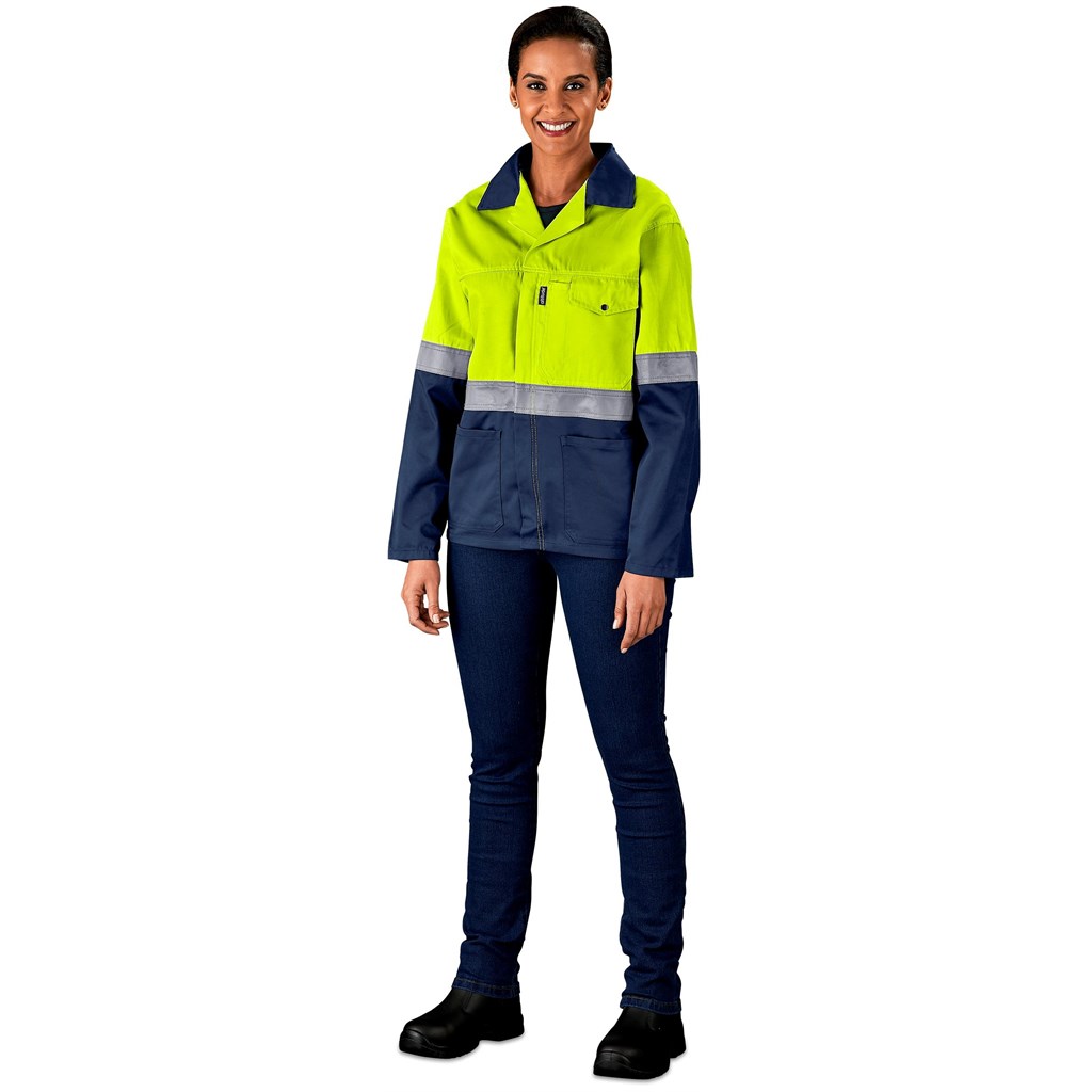 Traffic Premium Two-Tone Hi-Viz Reflective Jacket - Image 10