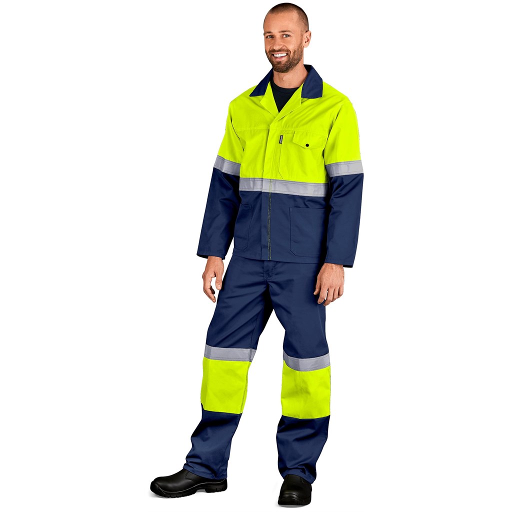 Traffic Premium Two-Tone Hi-Viz Reflective Jacket - Image 3