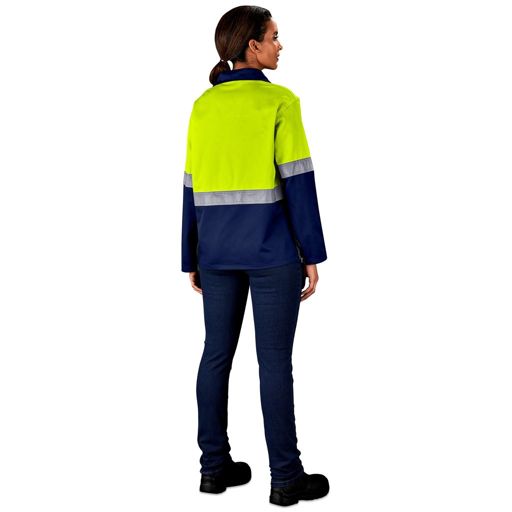 Traffic Premium Two-Tone Hi-Viz Reflective Jacket - Image 15