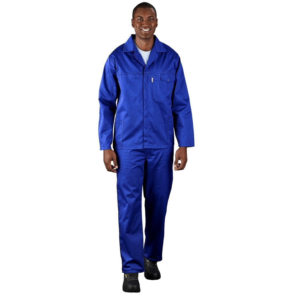 Site Premium Polycotton Jacket - Royal Blue - Image 7