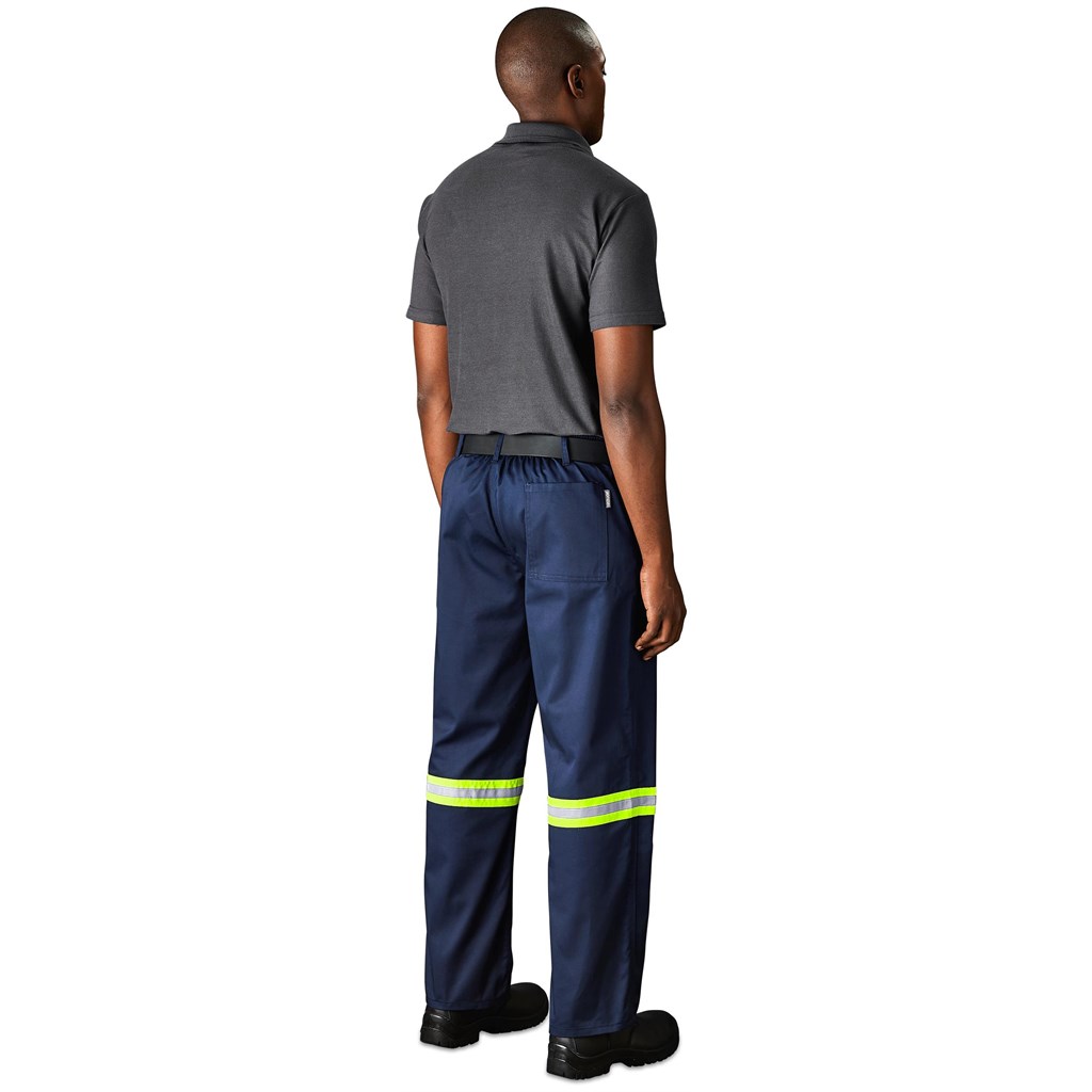 Site Premium Polycotton Pants - Reflective Legs - Yellow Tape - Image 3