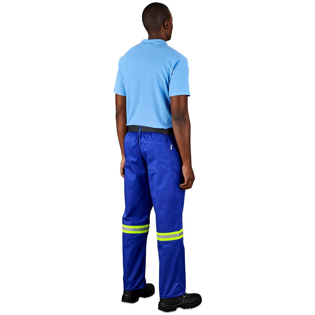 Site Premium Polycotton Pants - Reflective Legs - Yellow Tape - Image 2
