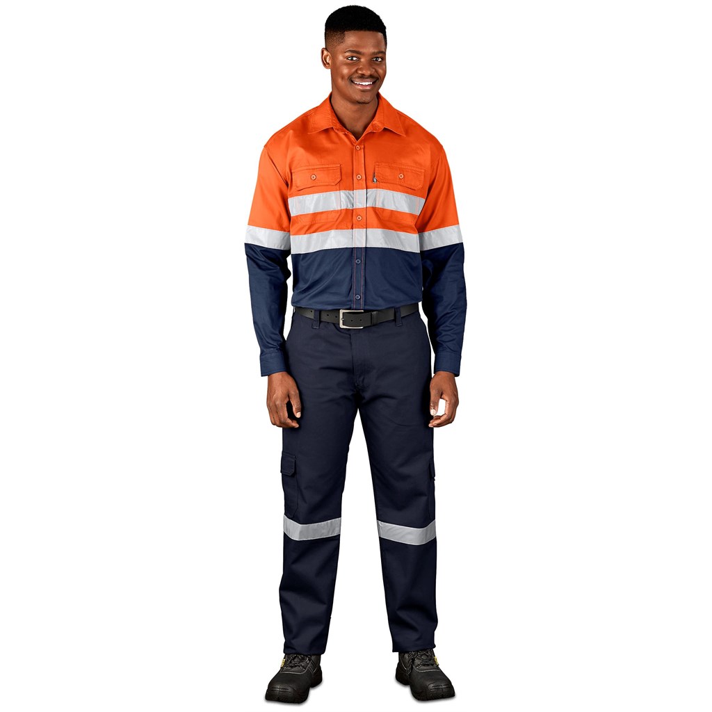 Access Vented Two-Tone Reflective Work Shirt - Image 13