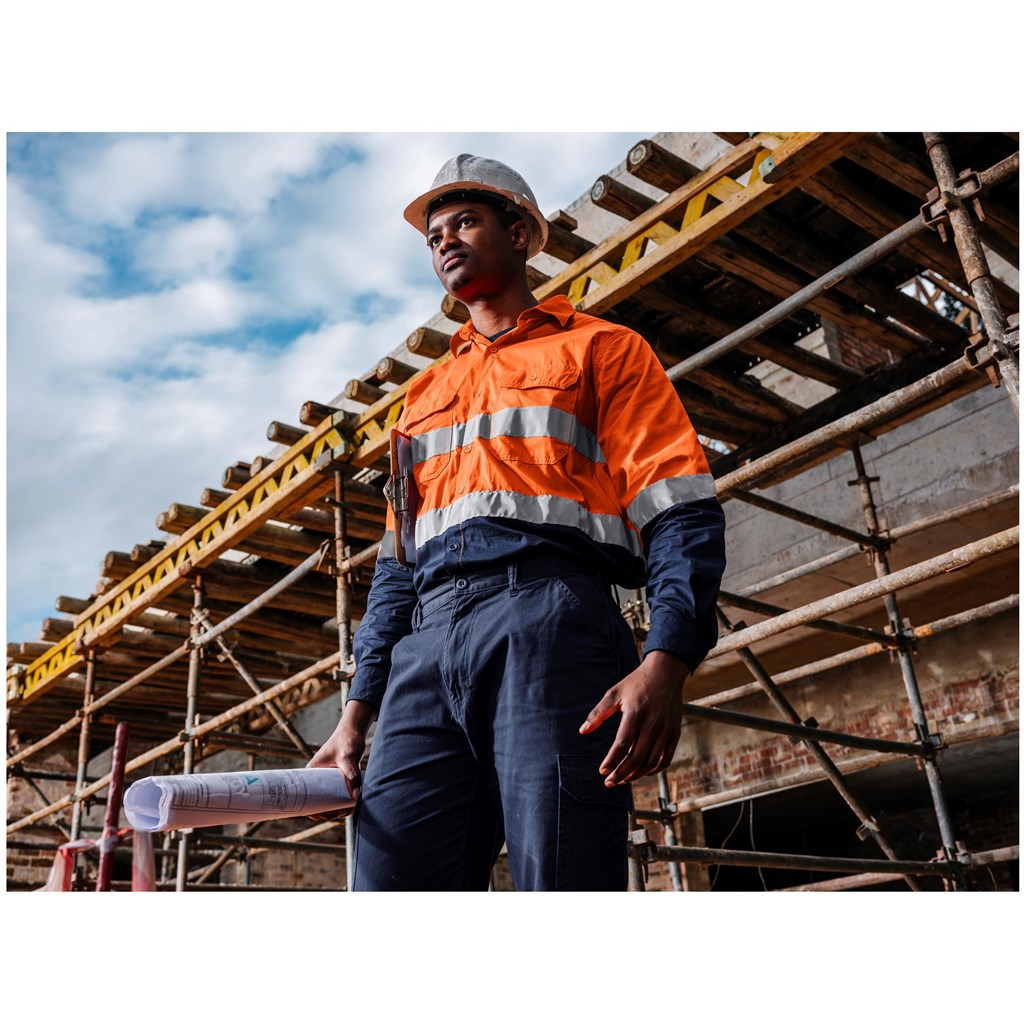 Access Vented Two-Tone Reflective Work Shirt - Image 3
