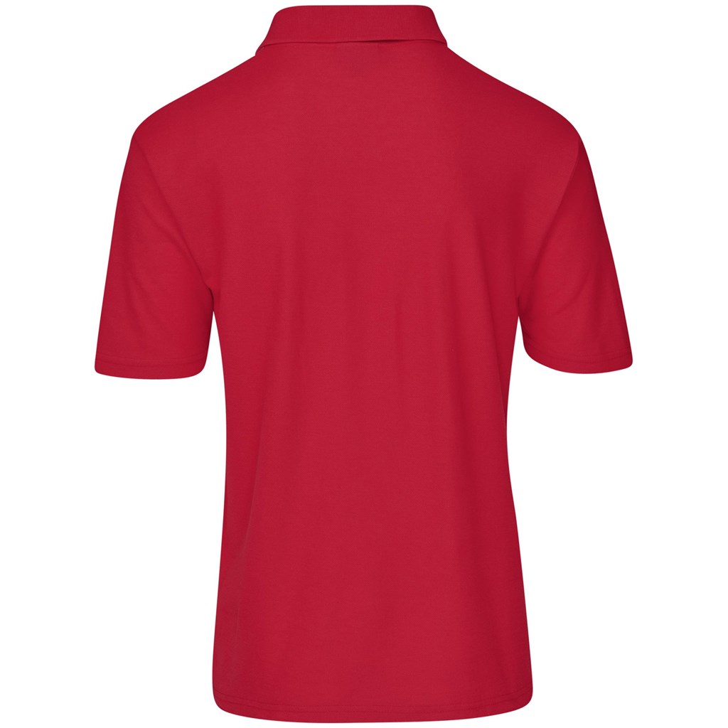 Mens Apex Golf Shirt - Red - Image 2