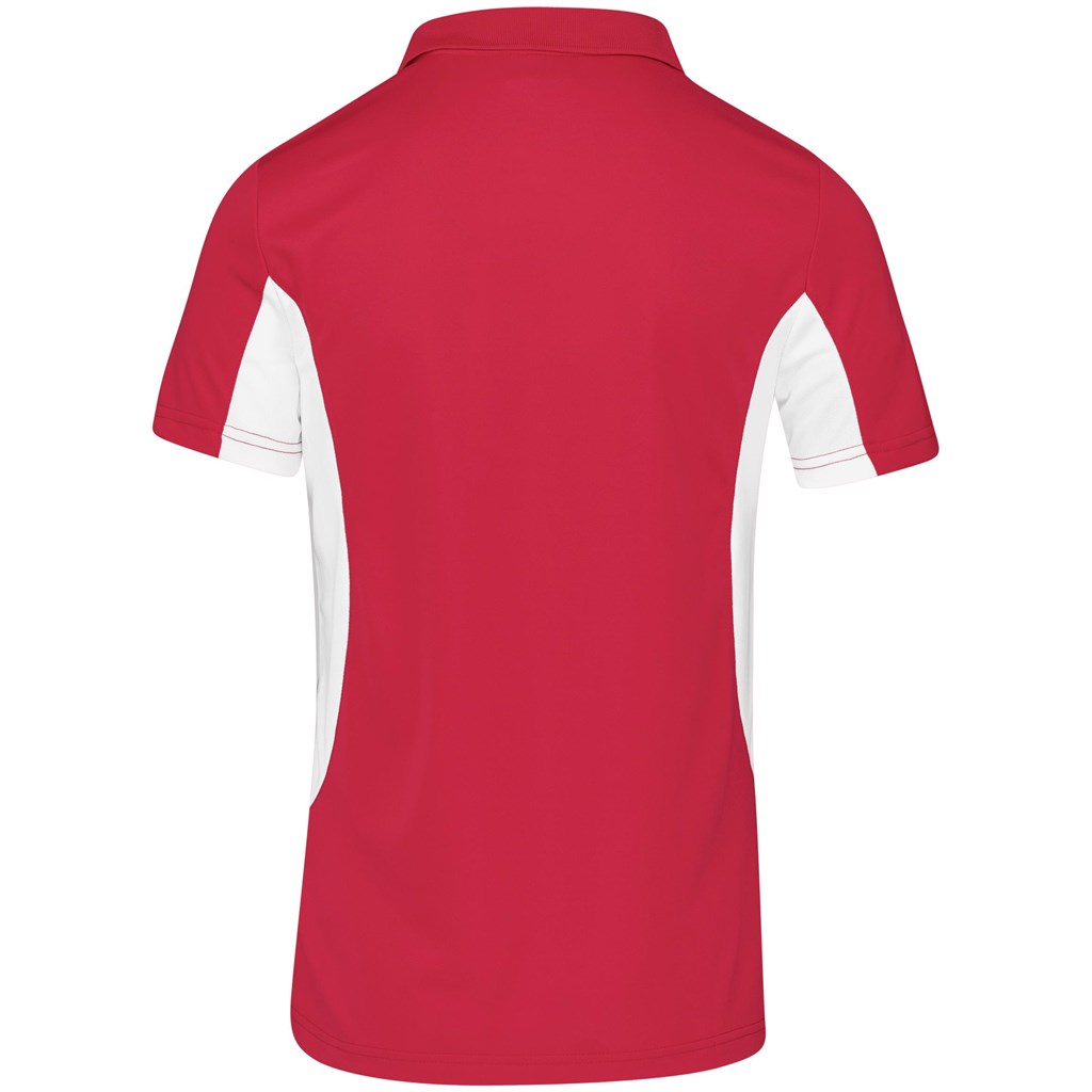 Mens Championship Golf Shirt - Red - Image 2