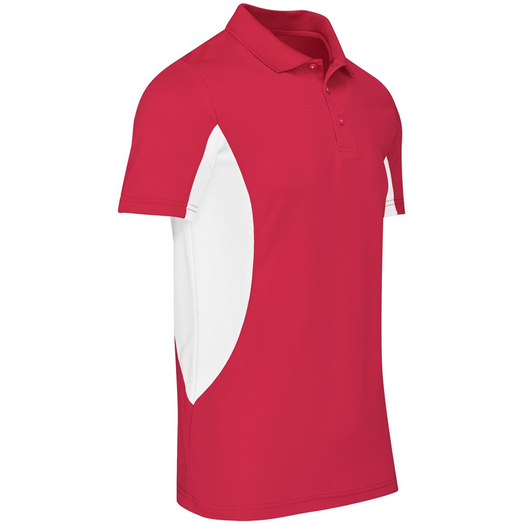 Mens Championship Golf Shirt - Red - Image 3