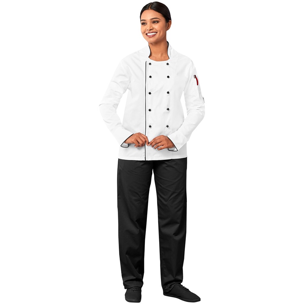 Unisex Long Sleeve Dijon Chef Jacket - Image 5