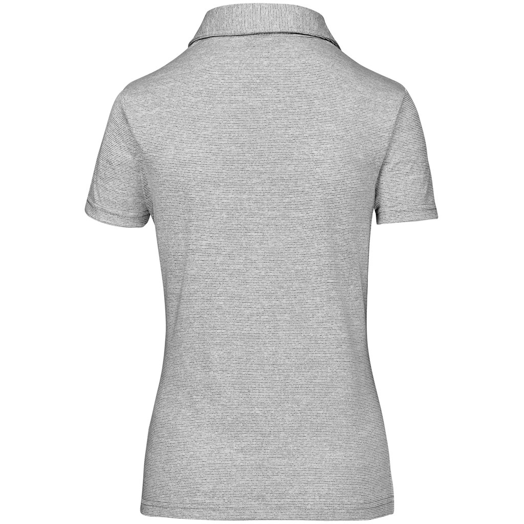 Ladies Echo Golf Shirt - Grey - Image 3