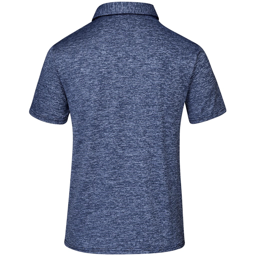 Mens Echo Golf Shirt - Royal Blue - Image 3