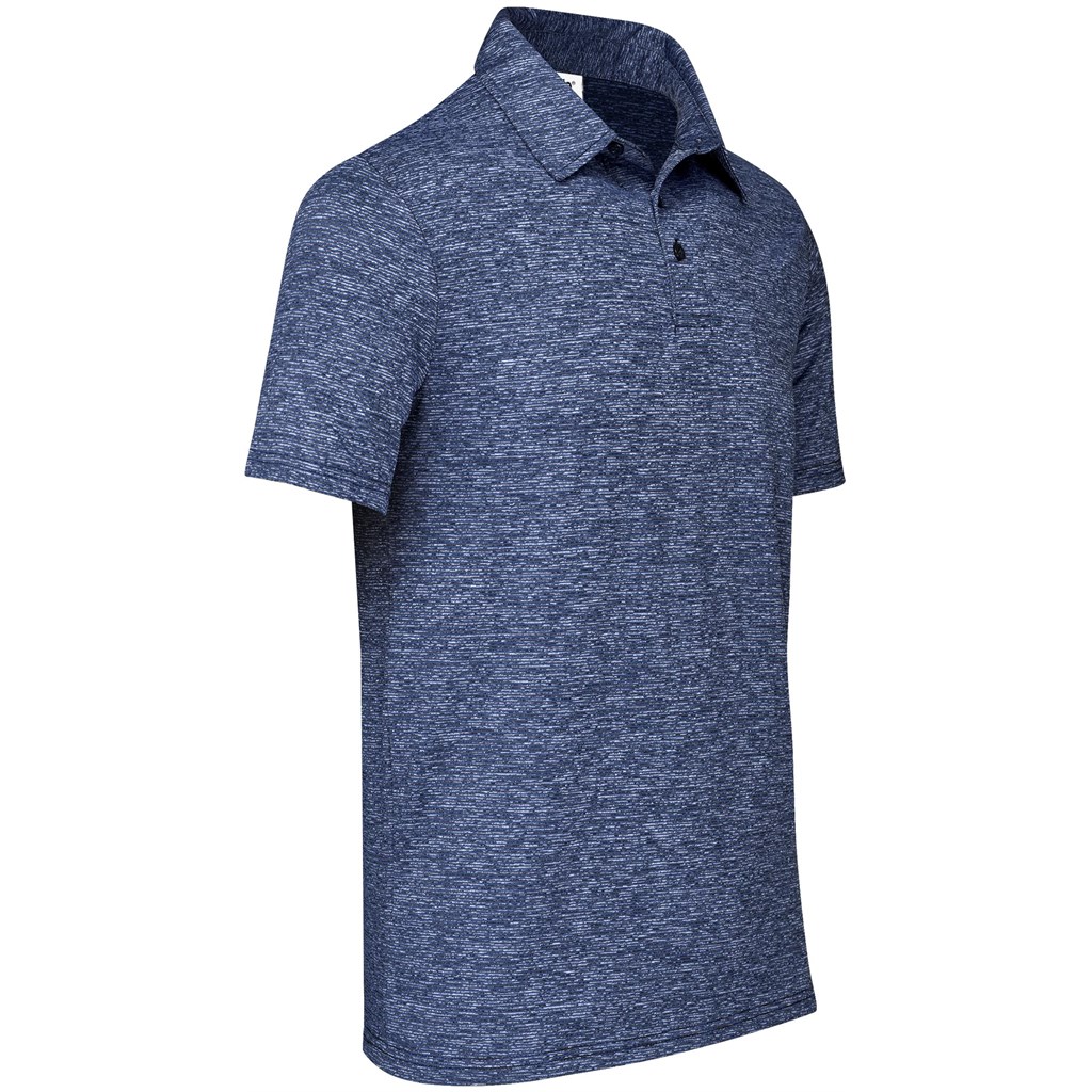 Mens Echo Golf Shirt - Royal Blue - Image 2