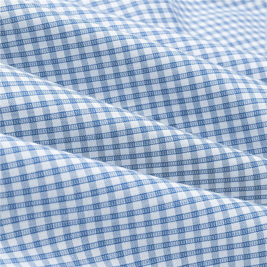 Mens Short Sleeve Edinburgh Shirt - Blue - Image 2