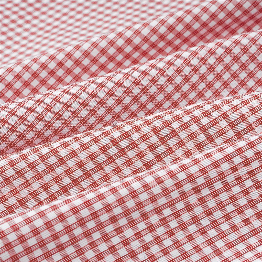 Mens Short Sleeve Edinburgh Shirt - Red - Image 2