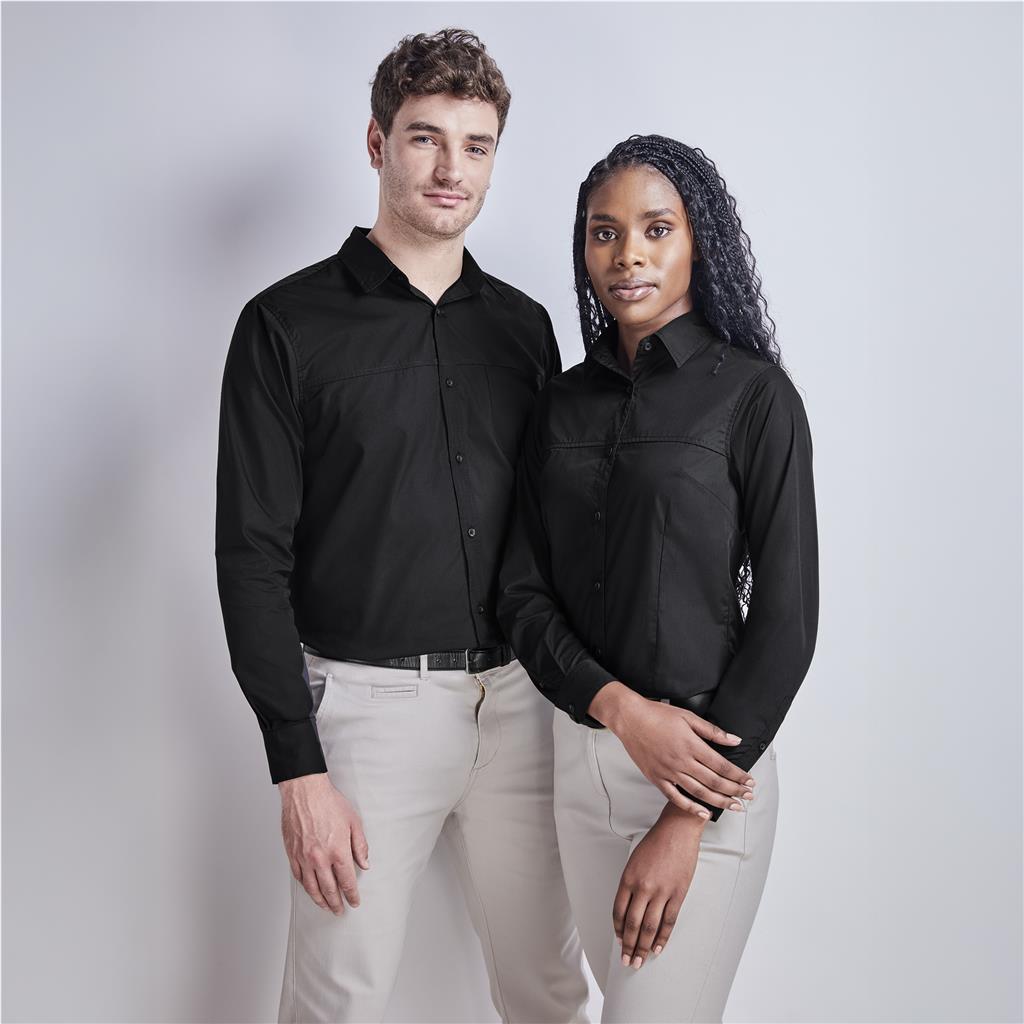 Ladies Long Sleeve Empire Shirt - Image 2