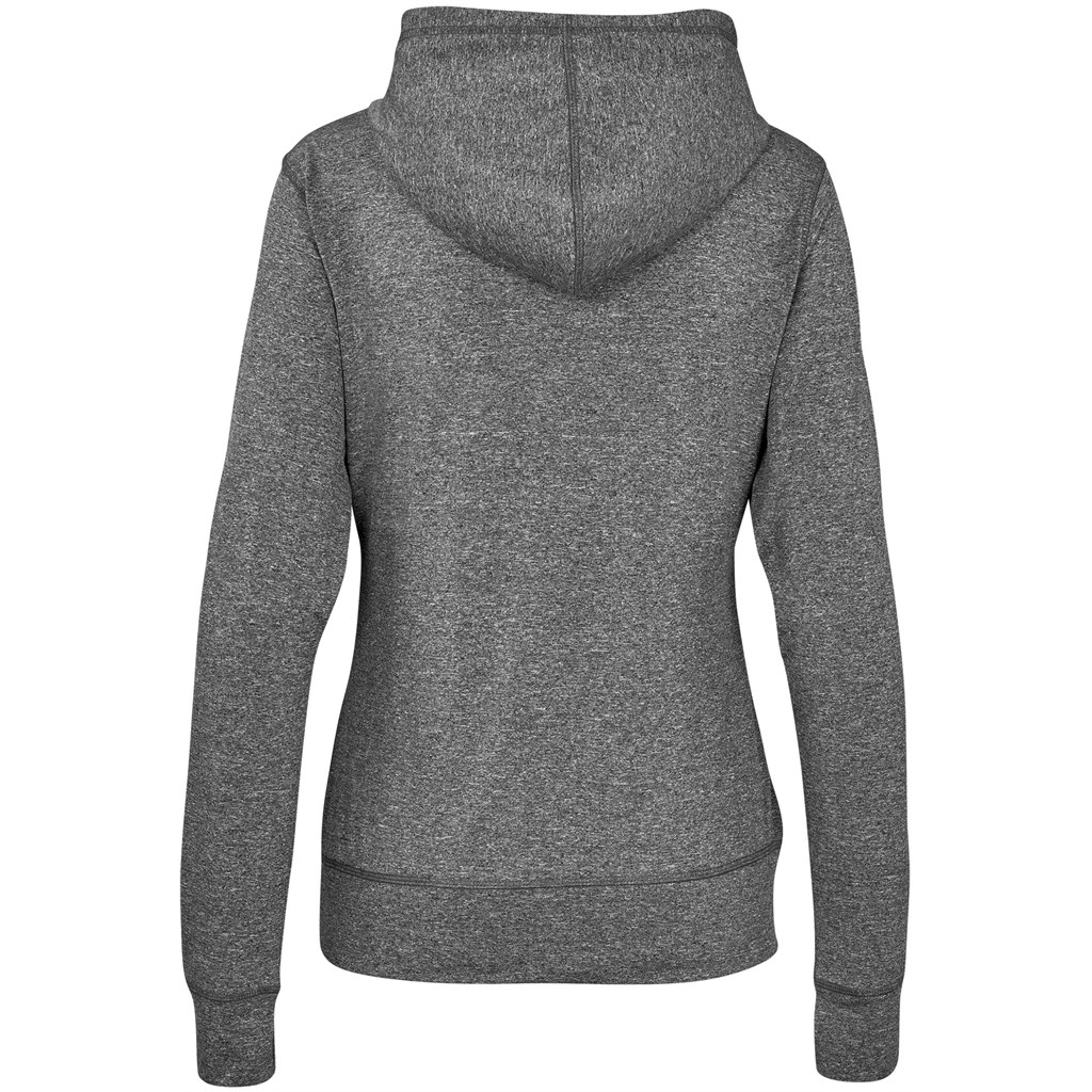 Ladies Fitness Lightweight Hooded Sweater - Black - Image 3