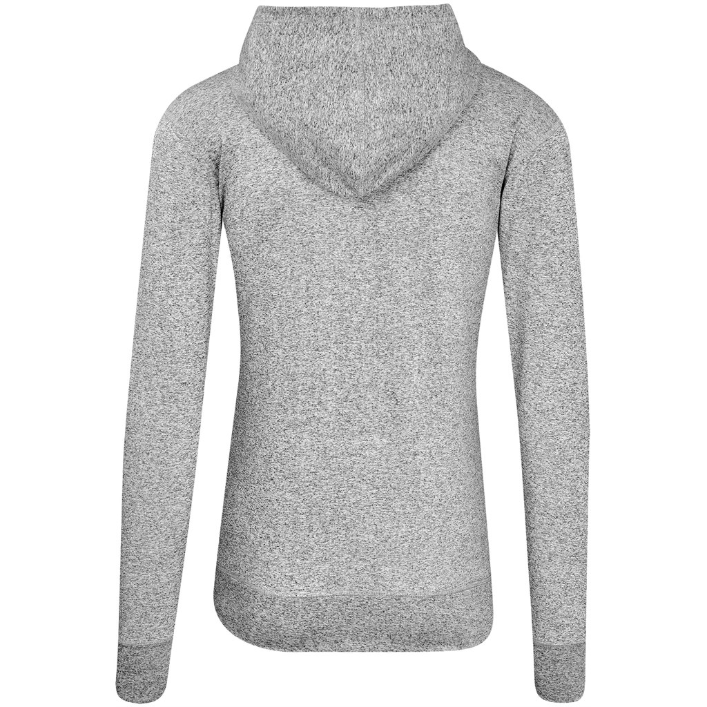 Mens Fitness Lightweight Hooded Sweater - Grey - Image 3