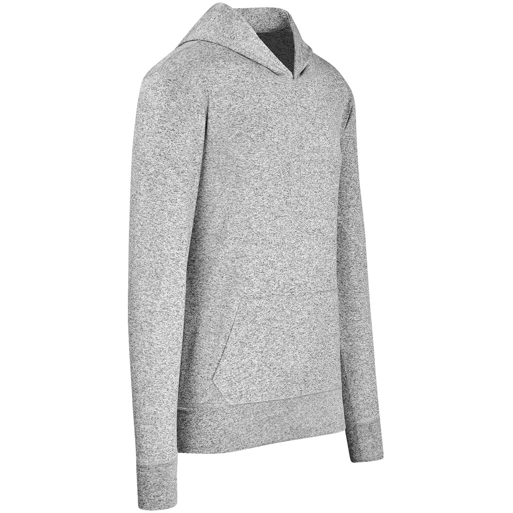 Mens Fitness Lightweight Hooded Sweater - Grey - Image 4