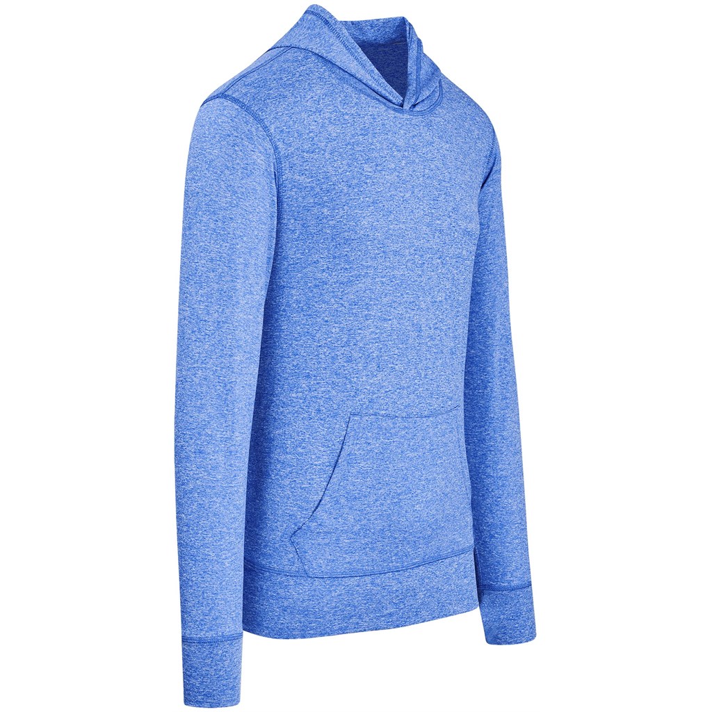 Mens Fitness Lightweight Hooded Sweater - Royal Blue - Image 4