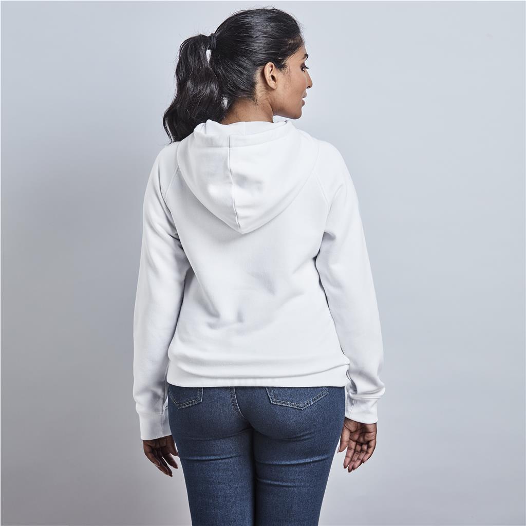 Ladies Harvard Heavyweight Hooded Sweater - Image 2