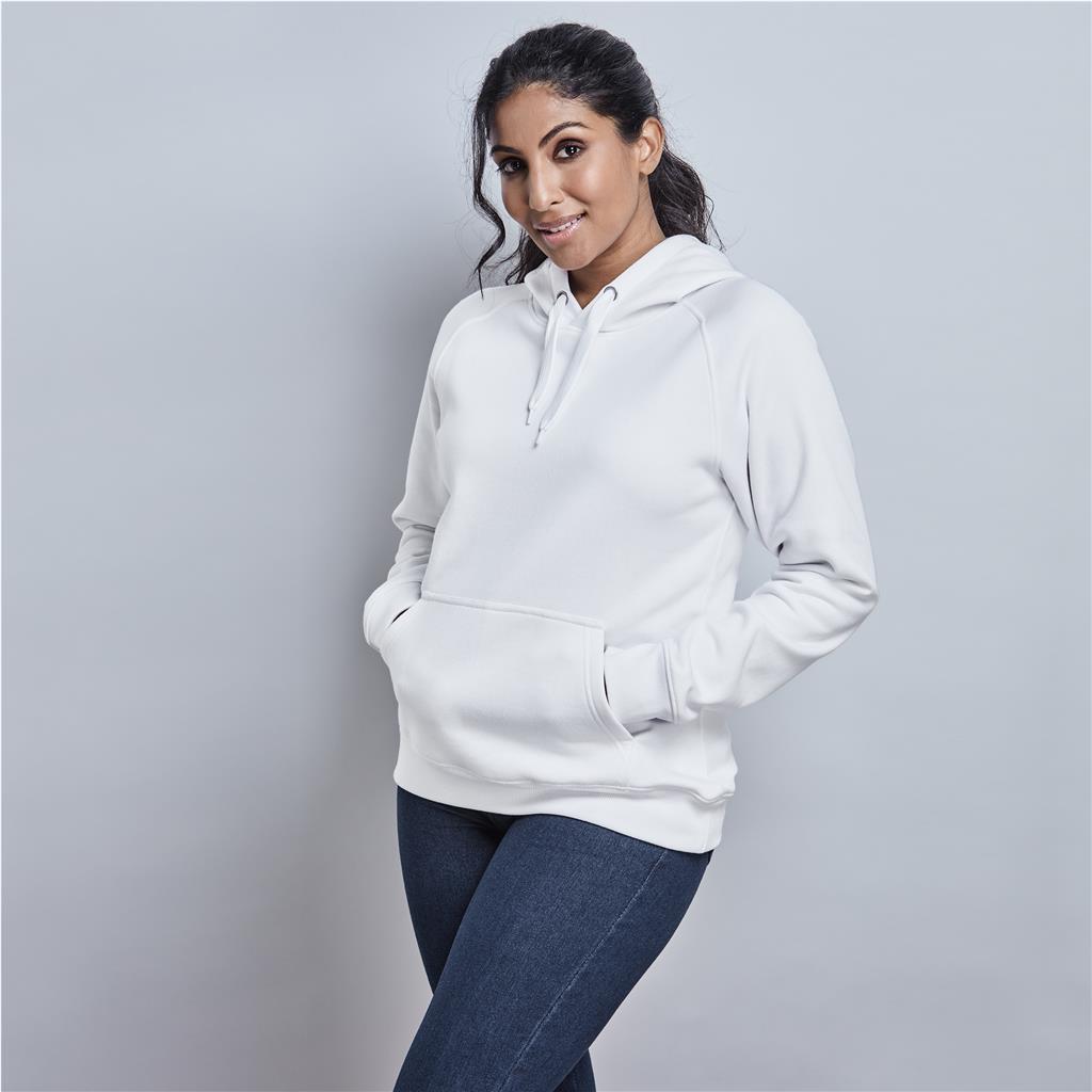 Ladies Harvard Heavyweight Hooded Sweater - Image 4