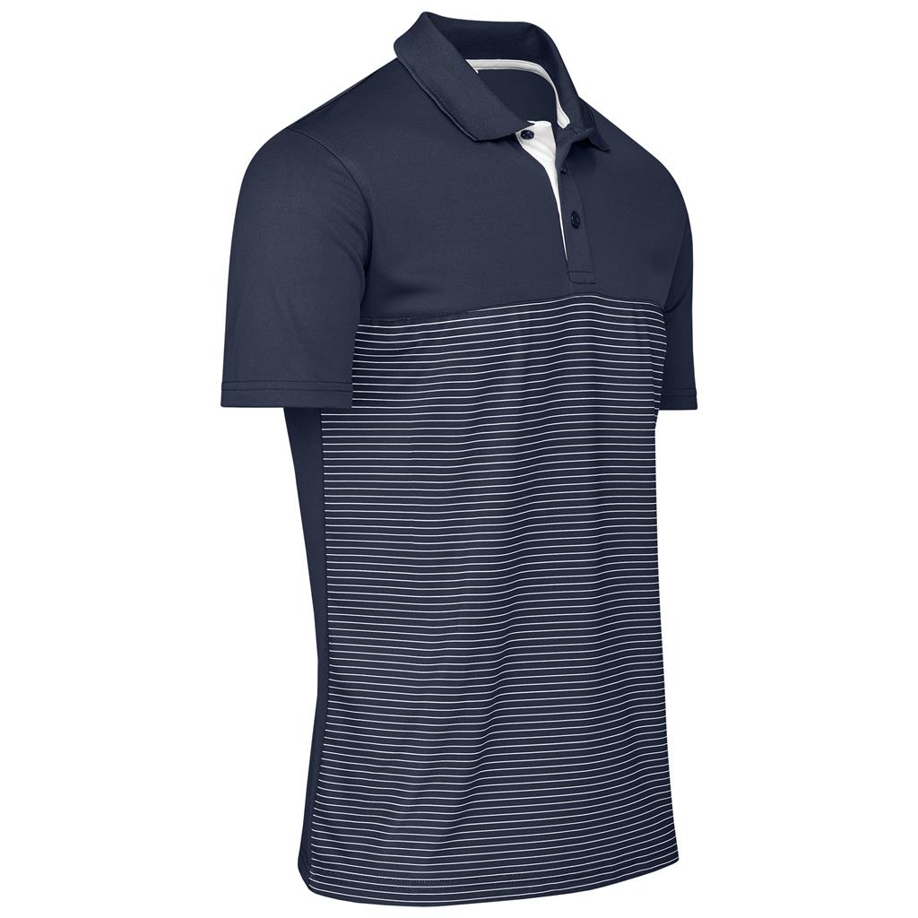 Mens Maestro Golf Shirt - Navy - Image 2