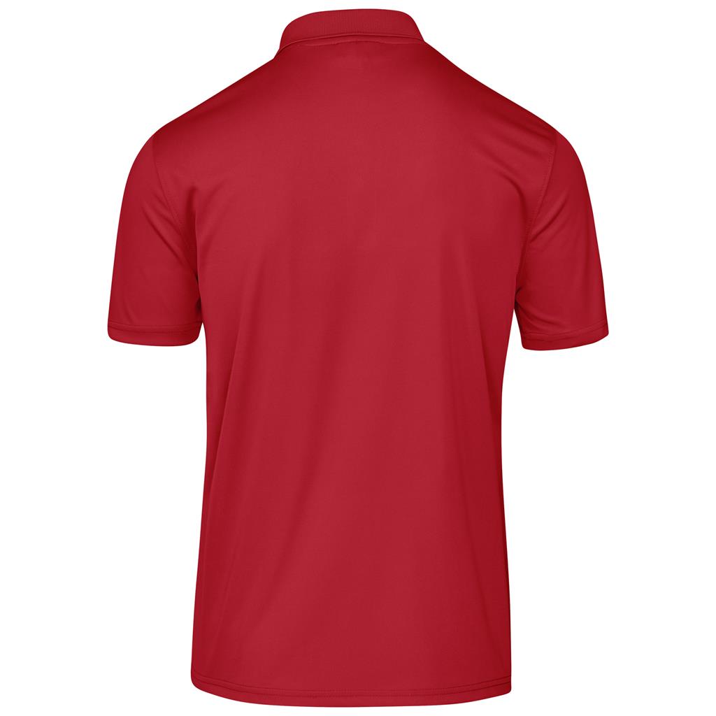 Mens Maestro Golf Shirt - Red - Image 2