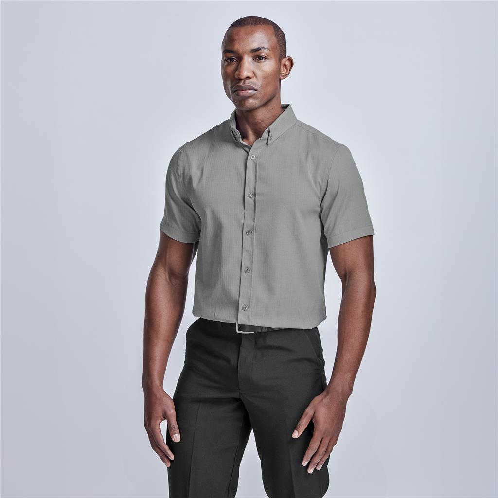 Mens Short Sleeve Nottingham Shirt - Image 2