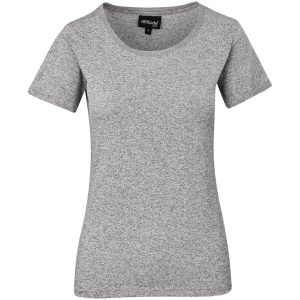 Ladies Oregon Melange T-Shirt - Grey