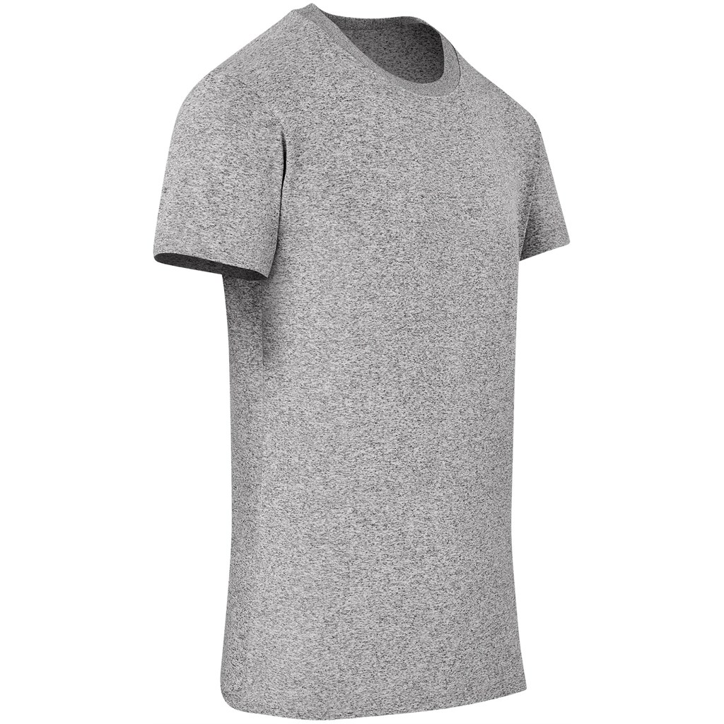 Mens Oregon Melange T-Shirt - Grey - Image 2
