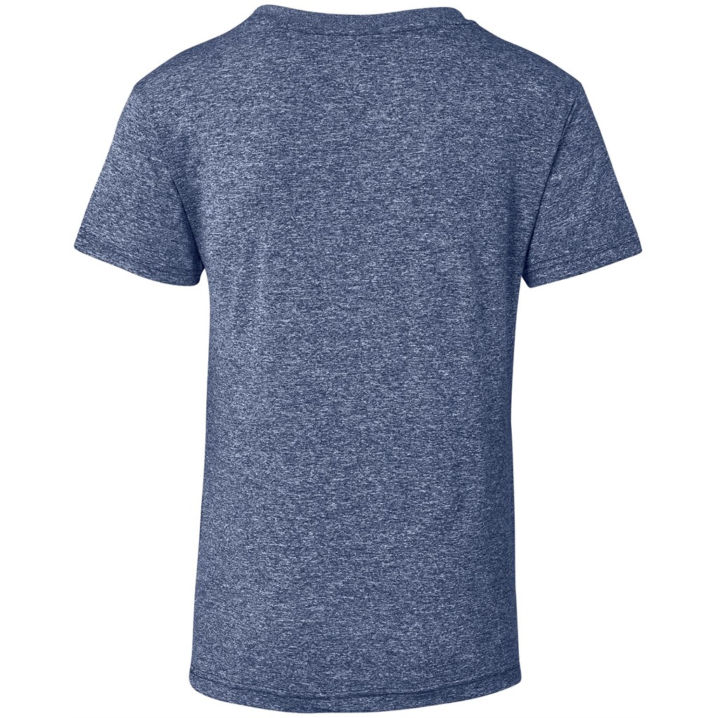 Mens Oregon Melange T-Shirt - Navy - Image 2