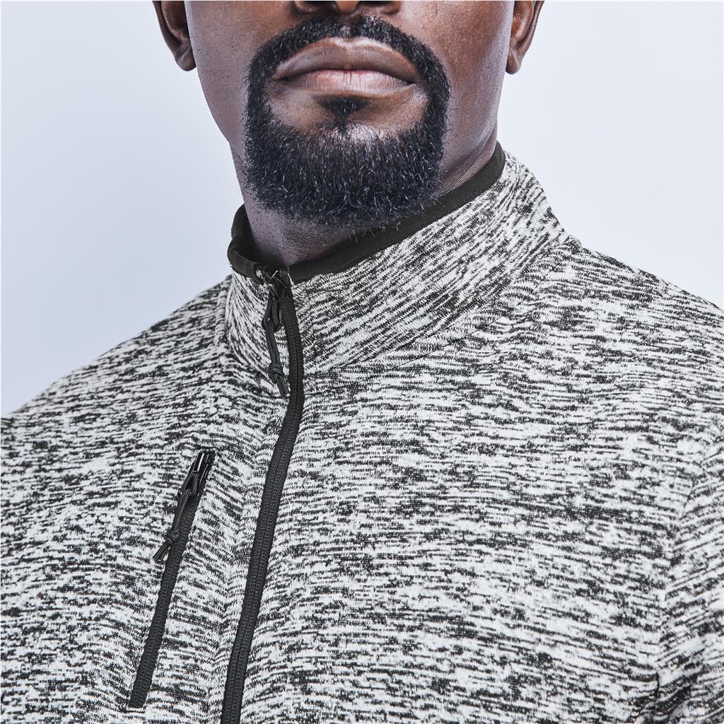 Mens Paragon Fleece Jacket - Grey - Image 2
