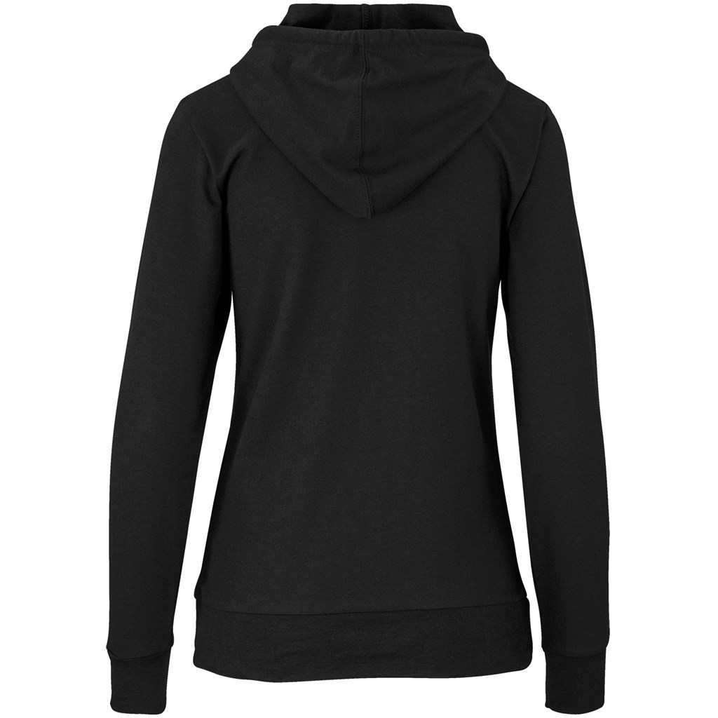 Ladies Physical Hooded Sweater - Black - Image 2