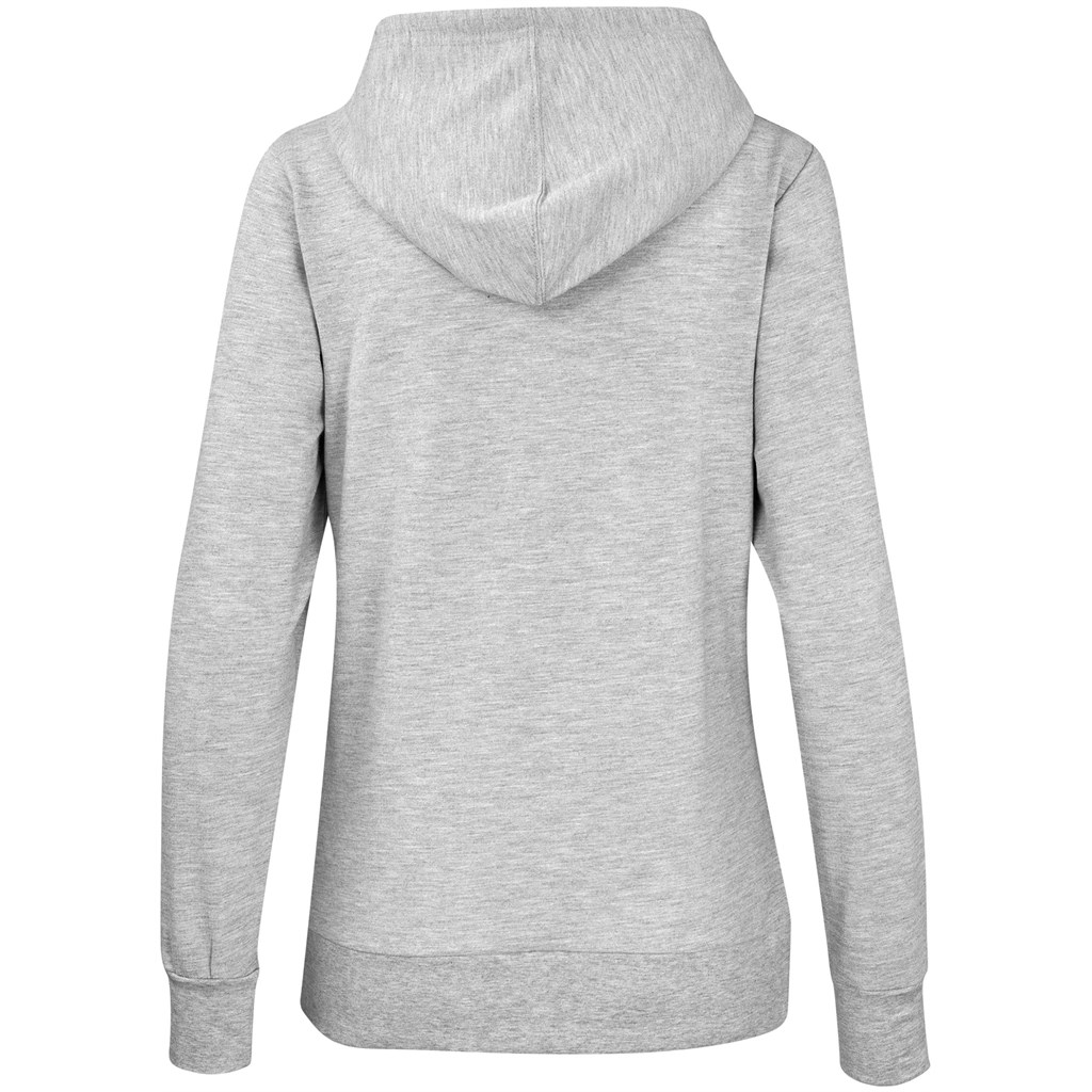 Ladies Physical Hooded Sweater - Grey - Image 3