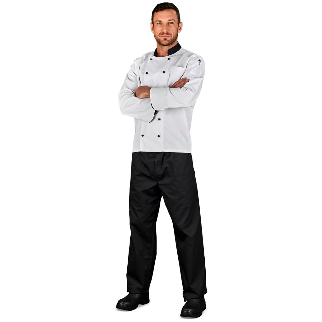 Unisex Long Sleeve Toulon Chef Jacket - Image 2