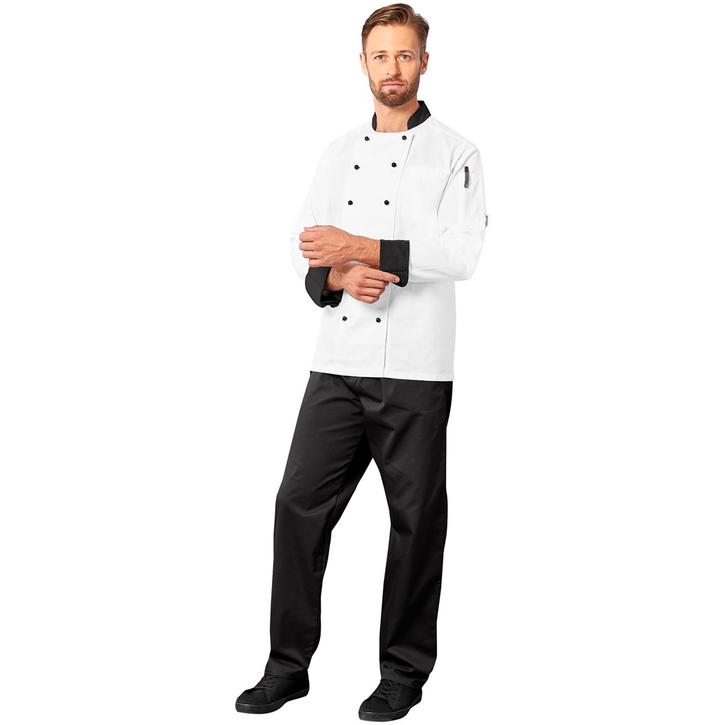 Unisex Long Sleeve Toulon Chef Jacket - Image 4