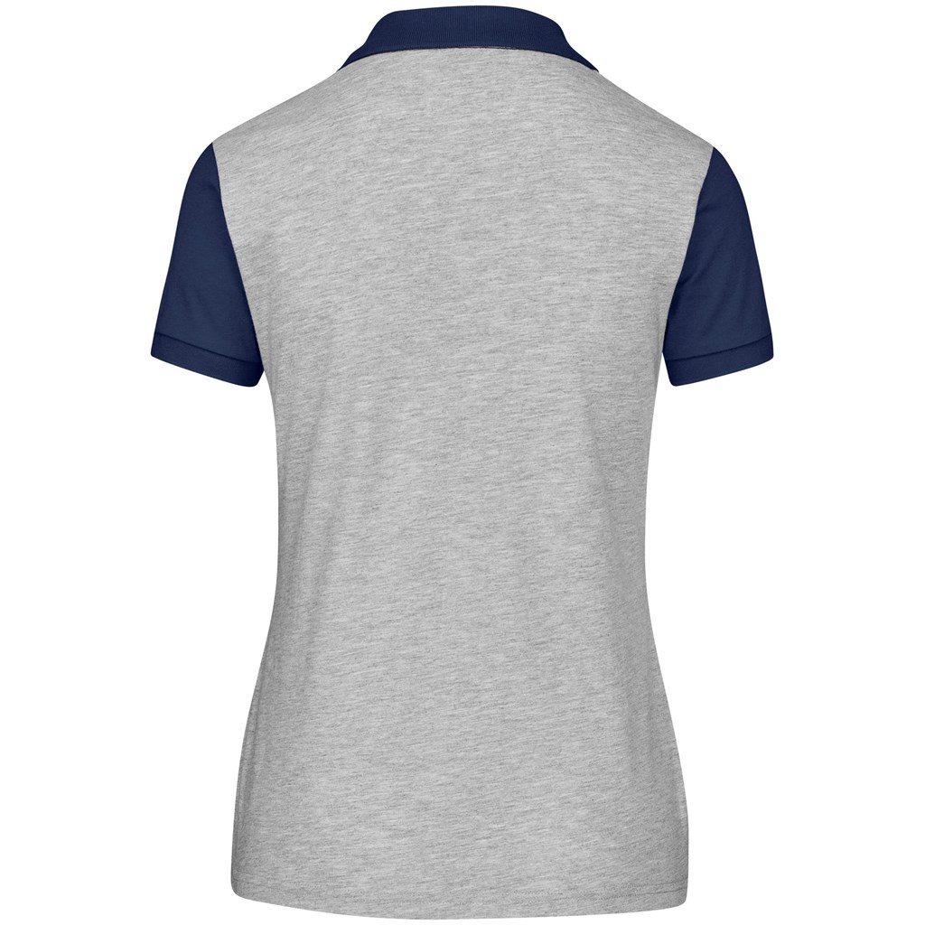 Ladies Urban Golf Shirt - Navy - Image 3