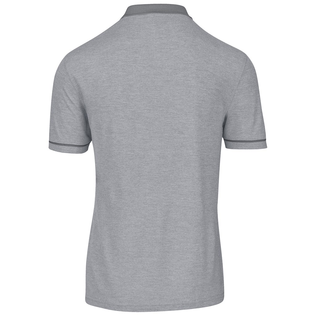 Mens Verge Golf Shirt - Light Grey - Image 2
