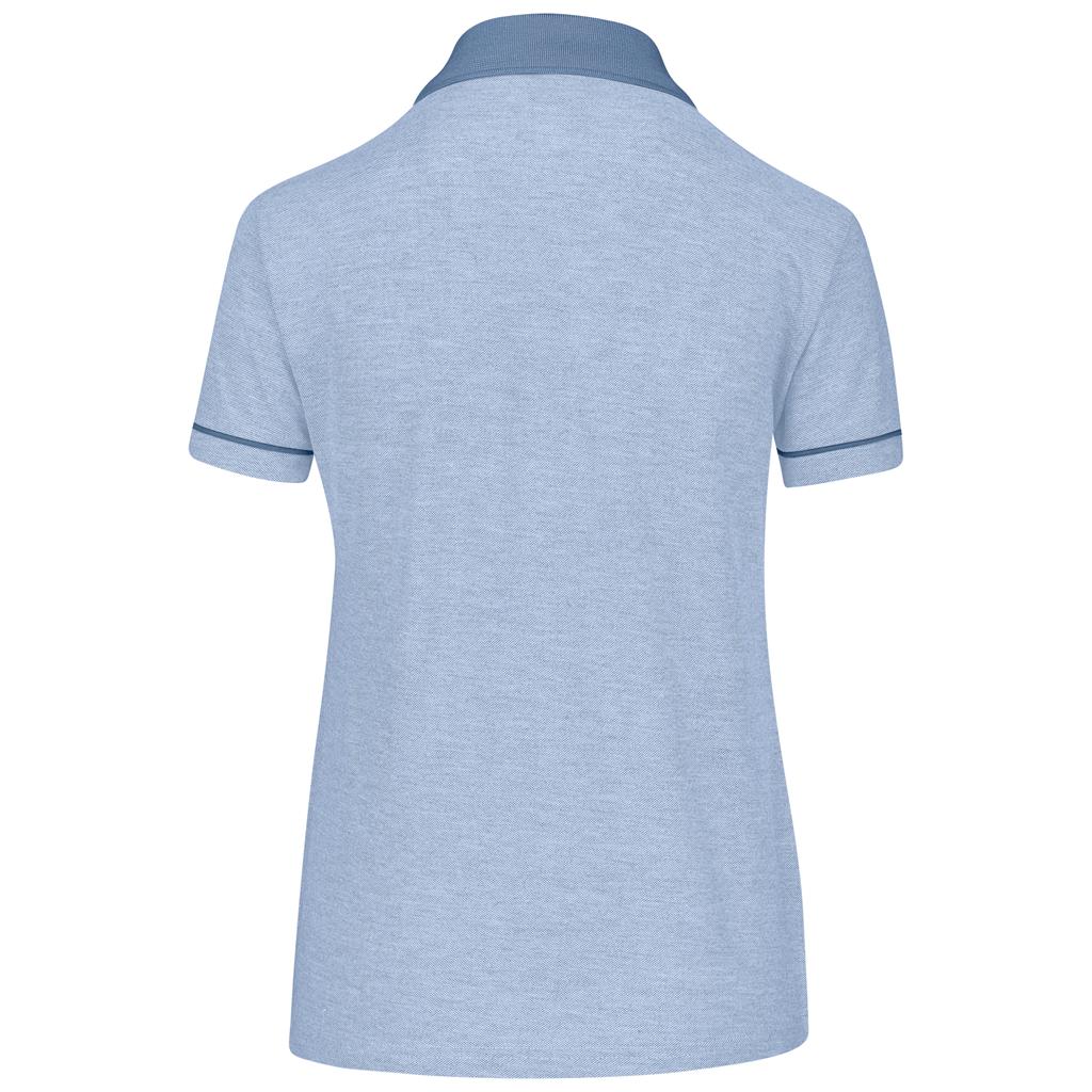 Ladies Verge Golf Shirt - Light Blue - Image 2