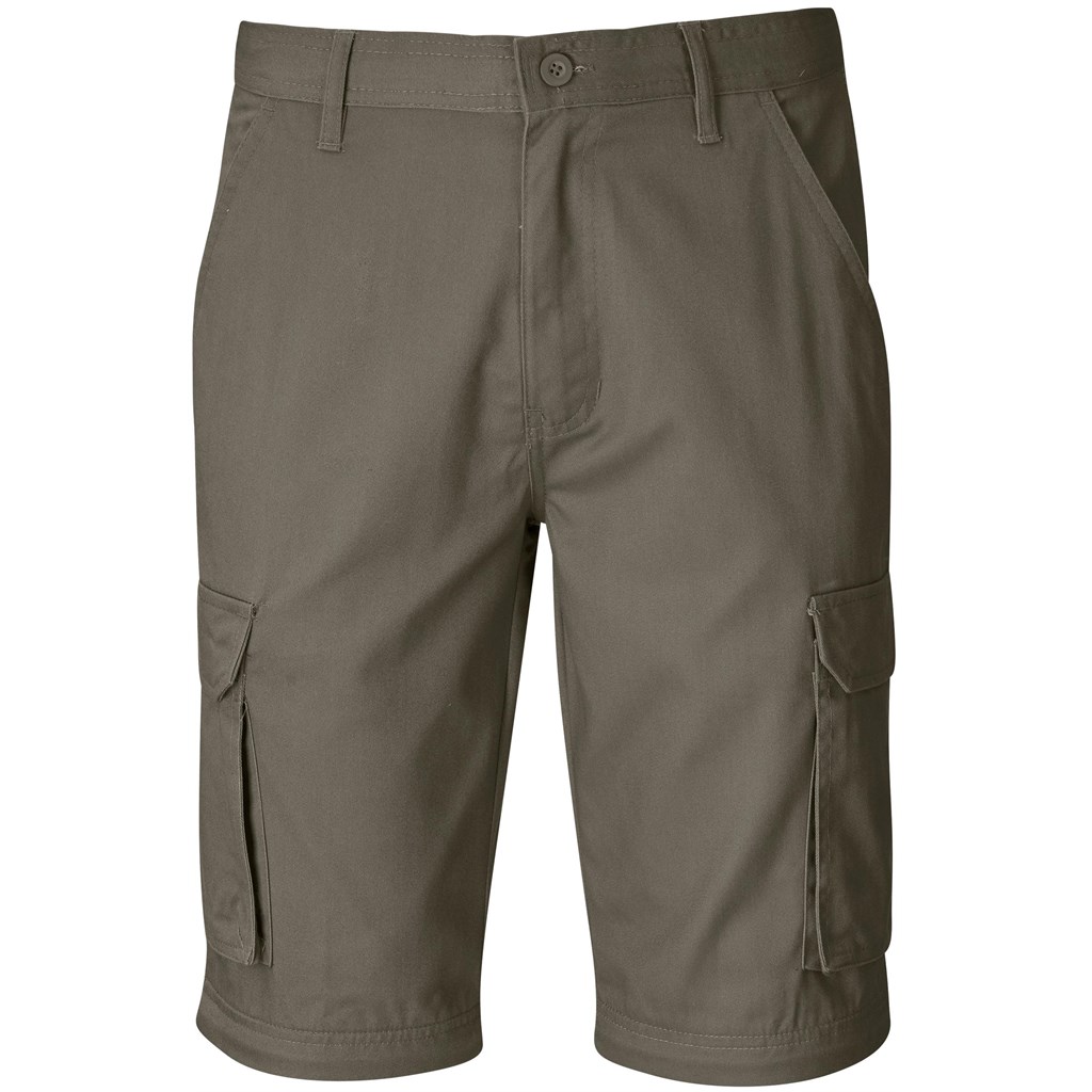 Mens Cargo Zip Off Pants - Khaki - Image 14