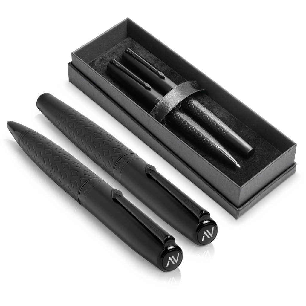 Alex Varga Galexia Ball Pen & Rollerball Set - Image 6