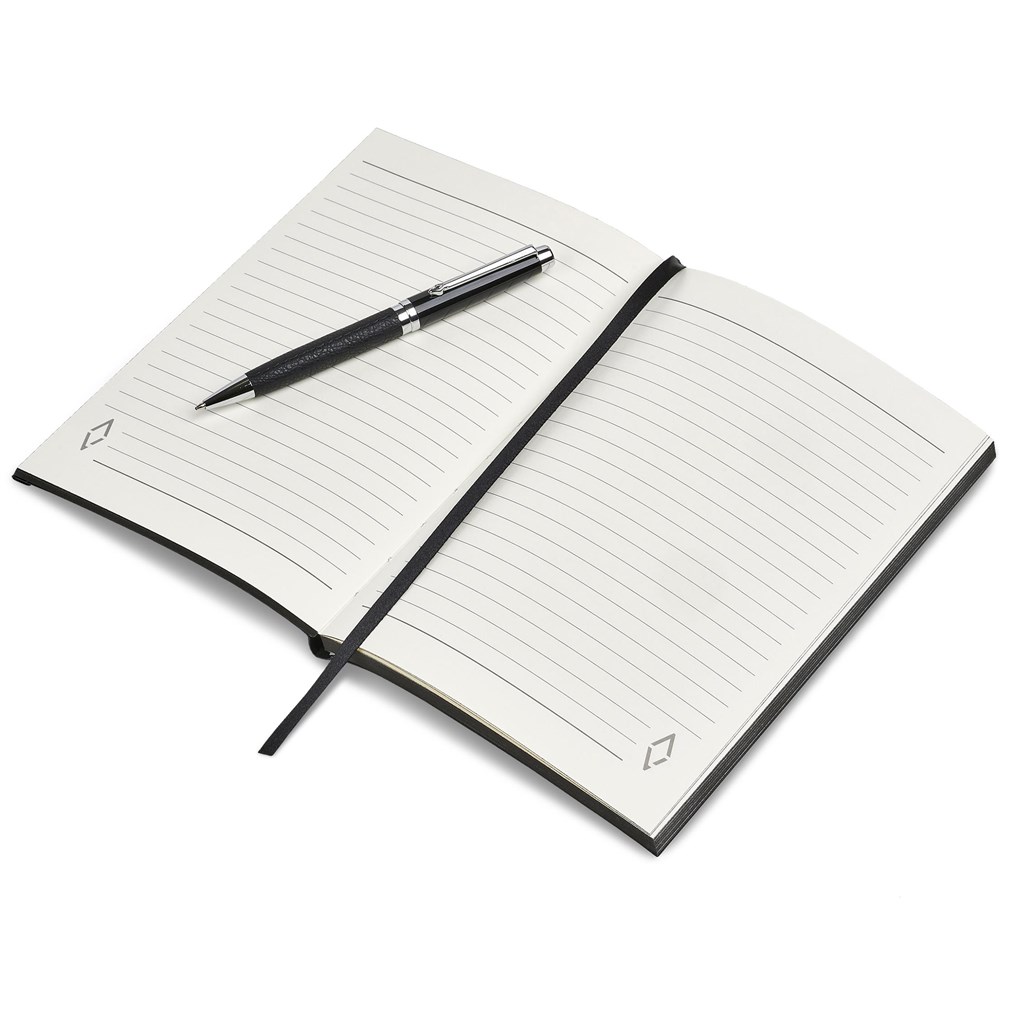 Alex Varga Corinthia Soft Cover Notebook & Pen Set - Image 4