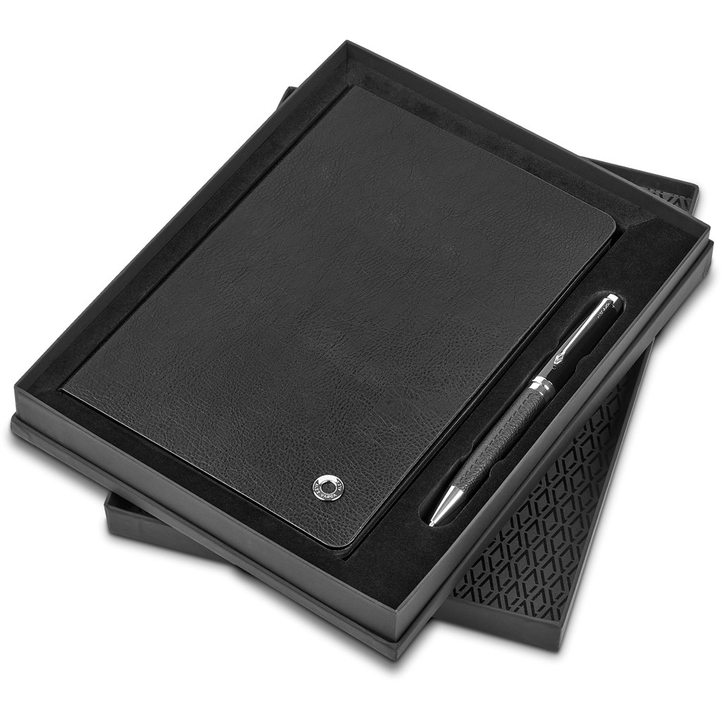 Alex Varga Corinthia Hard Cover Notebook & Pen Set - Image 7
