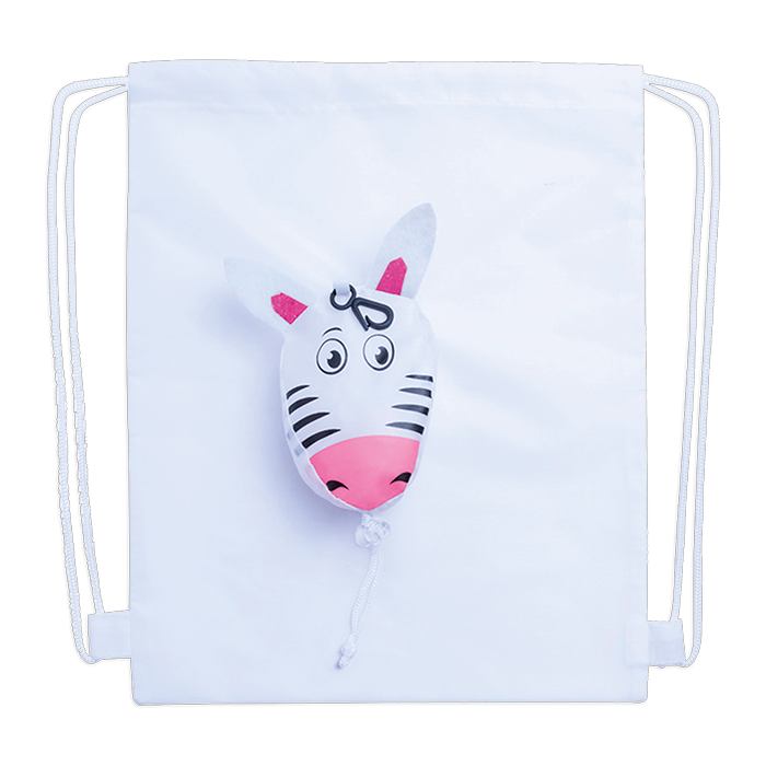 Kissa Foldable Drawstring Bag - Image 4
