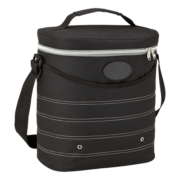 Oval Cooler Bag with Shoulder Strap - Image 3